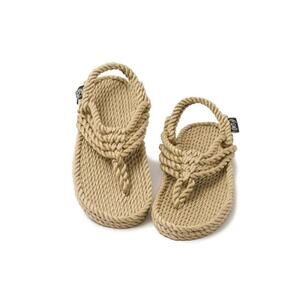 Nomadic State of Mind Jester Sandals Jute Natrual Fibers Thong Slide Size 7.5‎